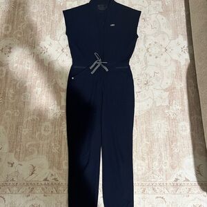 FIGS | Rafaela Cargo ScrubJumpsuit | Navy | Small | Worn Once!